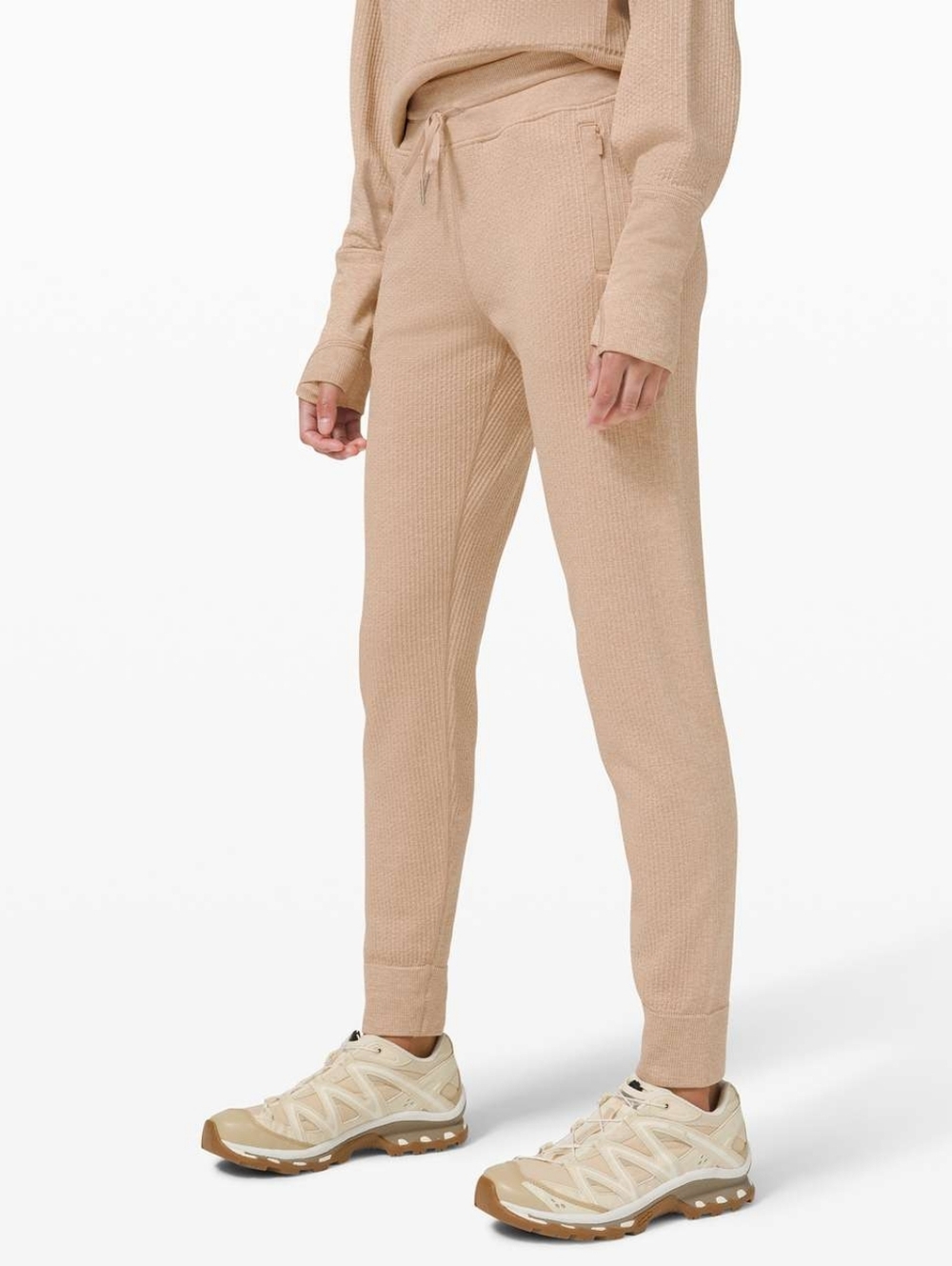 Lululemon Engineered Warmth Jogger In Cafe Au Lait - Picture 2 of 6